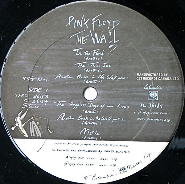 Pink Floyd : The Wall (2xLP, Album, RE)