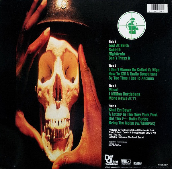Public Enemy : Apocalypse 91... The Enemy Strikes Black (2xLP, Album)