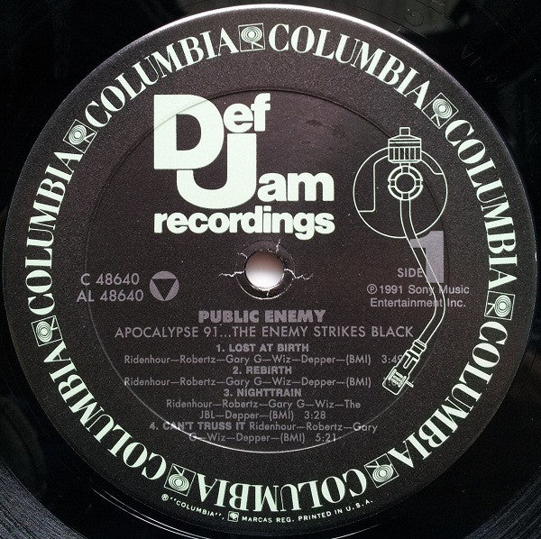 Public Enemy : Apocalypse 91... The Enemy Strikes Black (2xLP, Album)