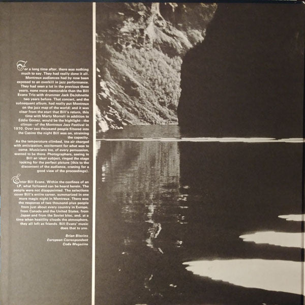 Bill Evans : Montreux II (LP, Album, Gat)