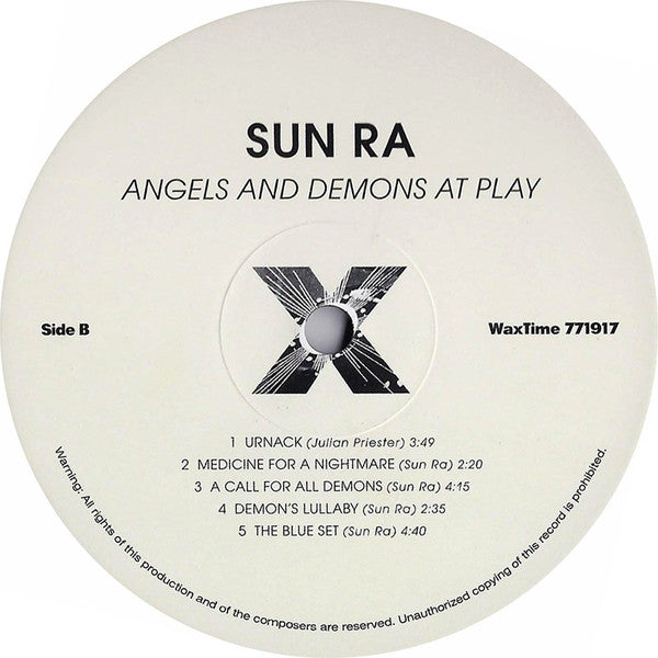 Sun Ra : Angels And Demons At Play (LP, Album, RE, RM, 180)