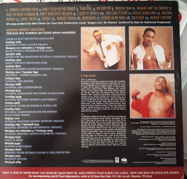 H-Town : Ladies Edition (2xLP, Promo)