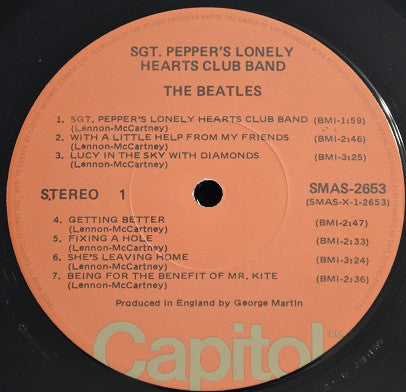 The Beatles : Sgt. Pepper's Lonely Hearts Club Band (LP, Album, RE, Gat)