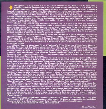 Marvin Gaye : Great Songs And Performances That Inspired The  Motown 25th Anniversary T.V. Special (LP, Comp)