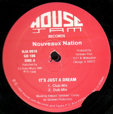 Nouveaux Nation : It's Just A Dream (12")