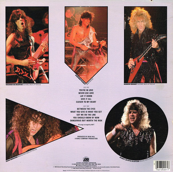 Ratt : Invasion Of Your Privacy (LP, Album, Spe)