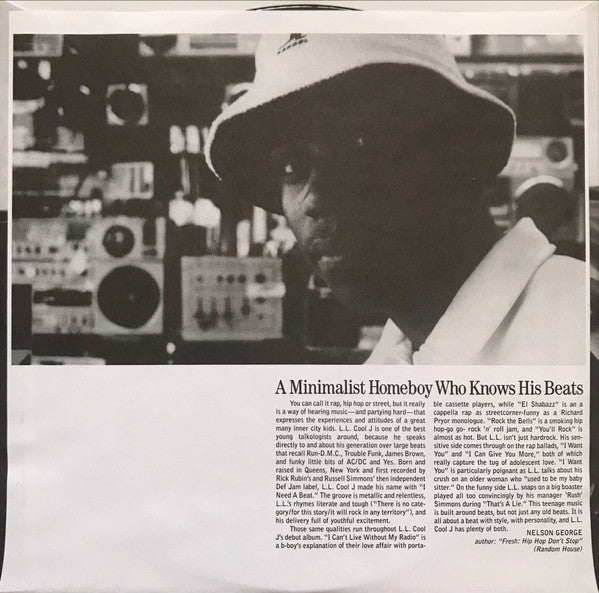 LL Cool J : Radio (LP, Album, RE, 180)