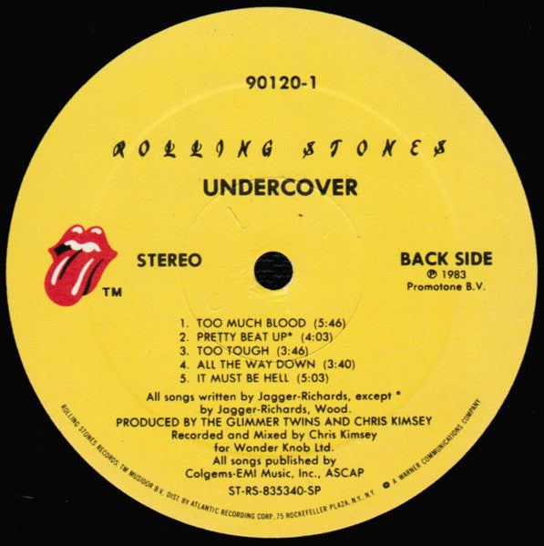 The Rolling Stones : Undercover (LP, Album, SP )