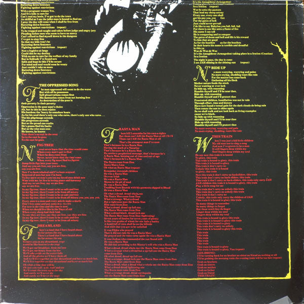 Bunny Wailer : Black Heart Man (LP, Album, Tri)