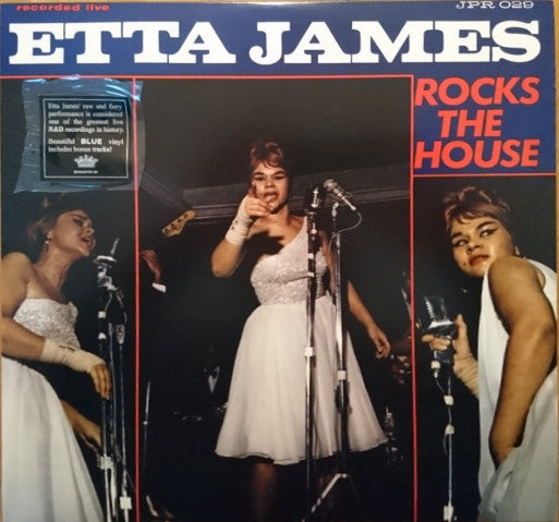 Etta James : Etta James Rocks The House (LP, Album, RM, Blu)