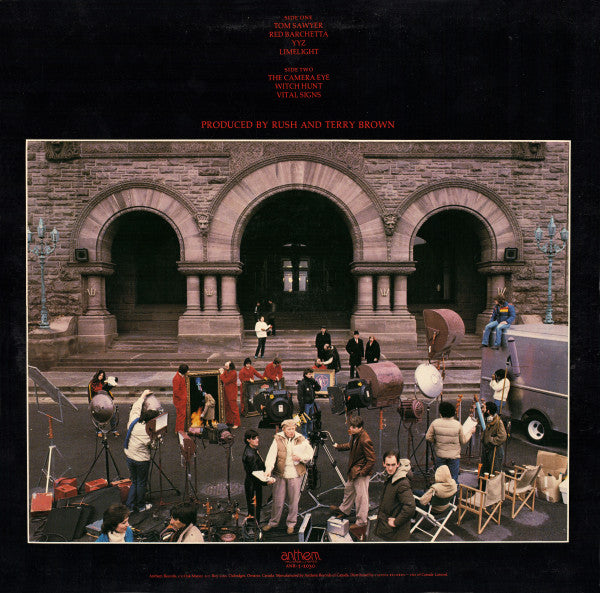 Rush : Moving Pictures (LP, Album, Mas)