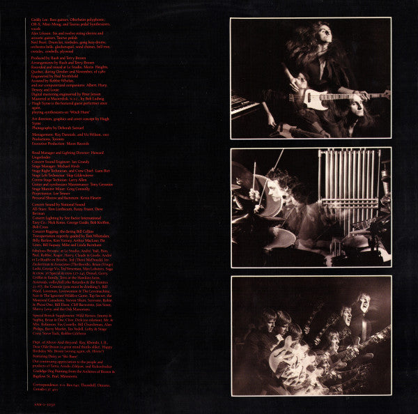 Rush : Moving Pictures (LP, Album, Mas)