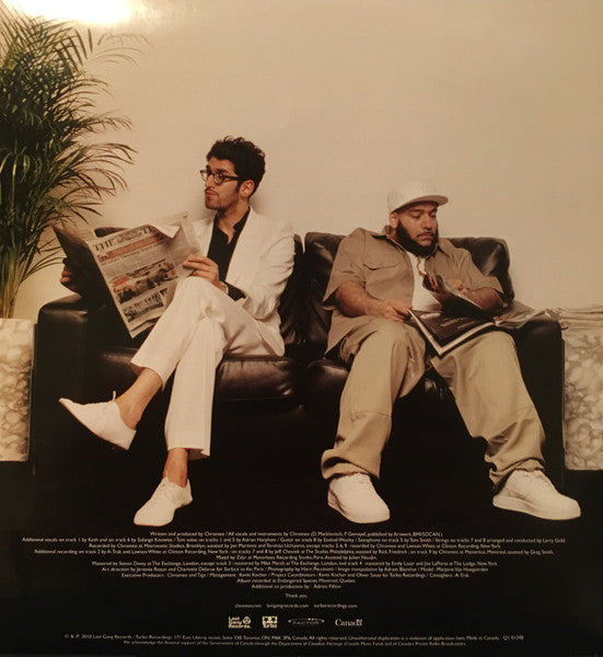 Chromeo : Business Casual (LP, Album, Whi)
