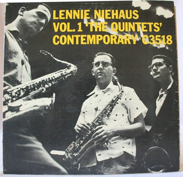Lennie Niehaus : Vol.1 The Quintets (LP, Album, Mono)