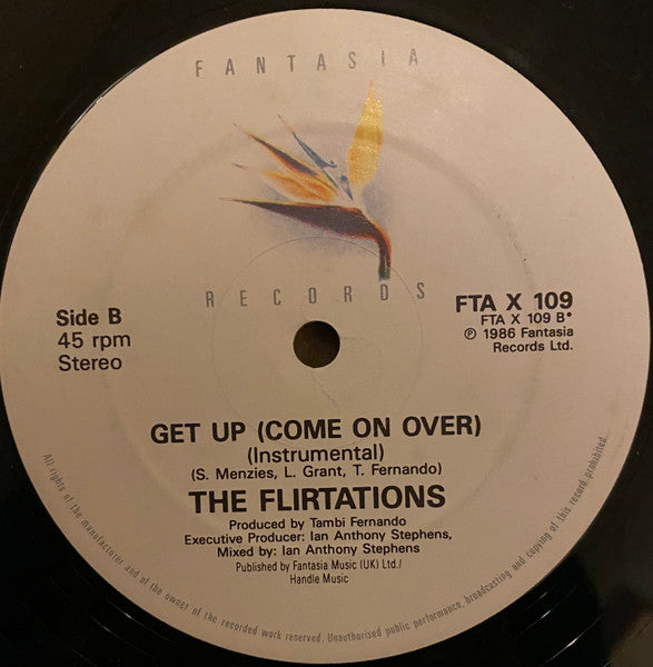 The Flirtations : Get Up (Come On Over) (12")