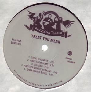 The Original Buzzard Band : Treat You Mean (LP, Album)
