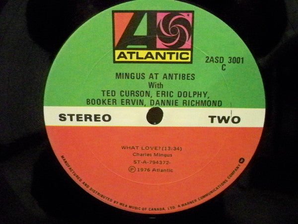 Charles Mingus : Mingus At Antibes (2xLP, Album, Gat)