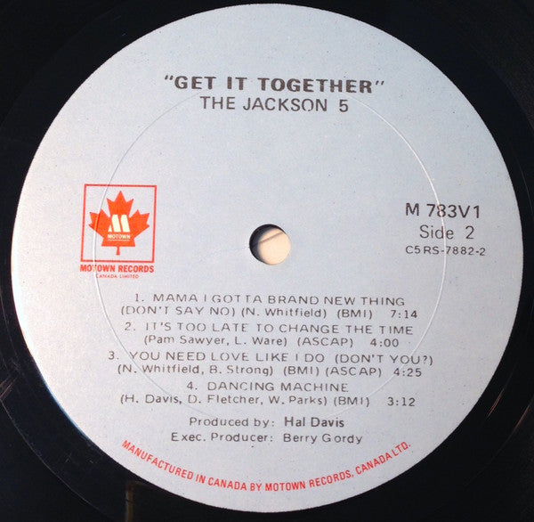 The Jackson 5 : Get It Together (LP, Album)