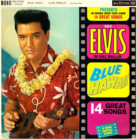 Elvis Presley : Blue Hawaii (LP, Mono, RE)