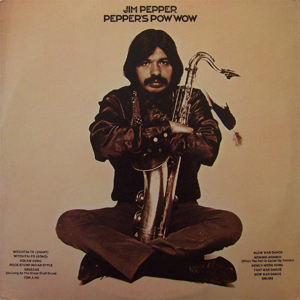 Jim Pepper : Pepper's Pow Wow (LP, Album, SP)