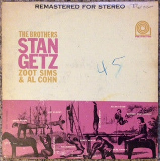 Stan Getz, Zoot Sims & Al Cohn : The Brothers (LP, Comp, RE, RM)