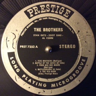 Stan Getz, Zoot Sims & Al Cohn : The Brothers (LP, Comp, RE, RM)