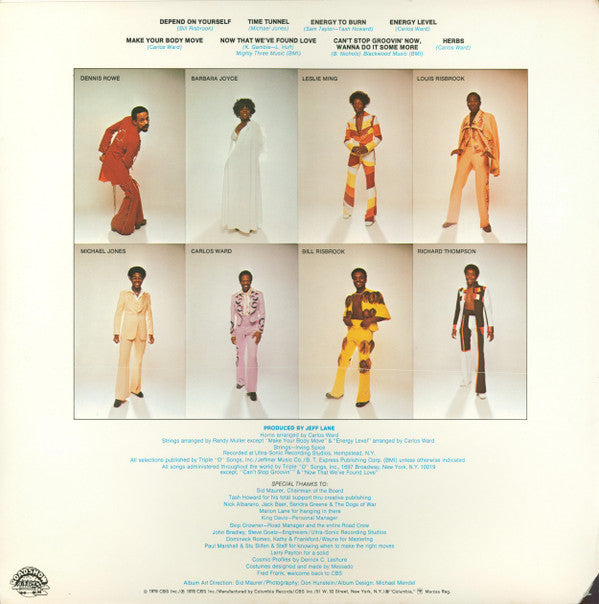 B.T. Express : Energy To Burn (LP, Album)