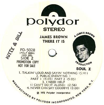 James Brown : There It Is (LP, Album, Promo)