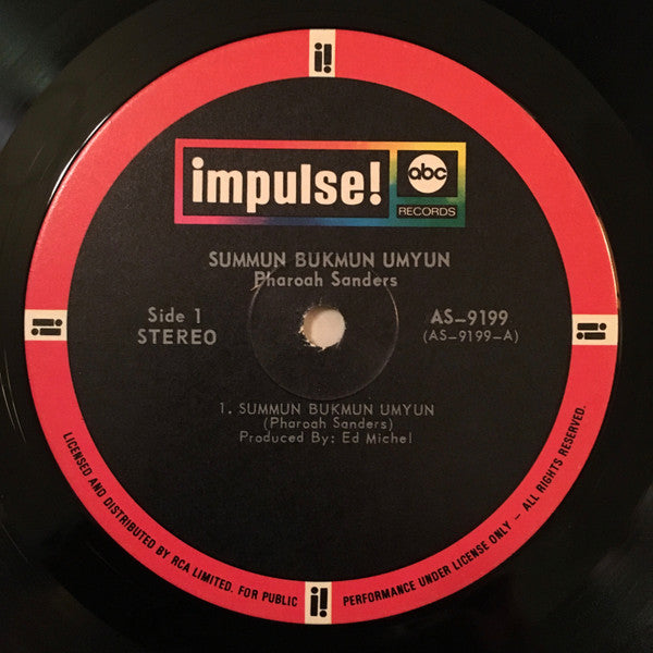 Pharoah Sanders : Summun Bukmun Umyun - Deaf Dumb Blind (LP, Album, Dyn)