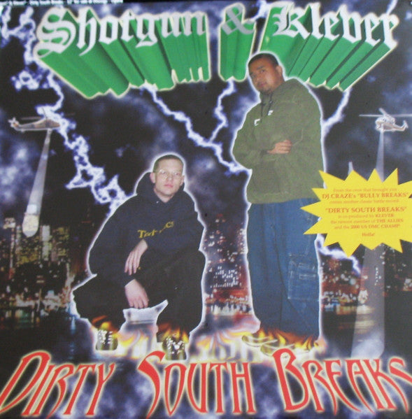 DJ Shotgun & DJ Klever : Dirty South Breaks (12")