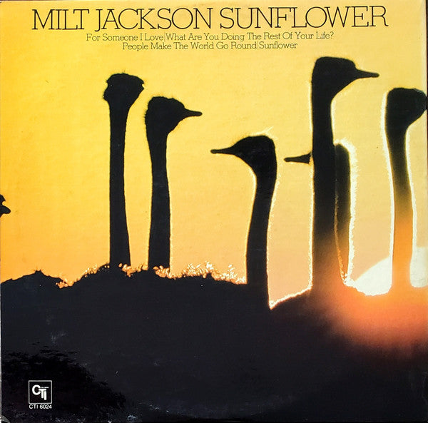 Milt Jackson : Sunflower (LP, Album, Gat)
