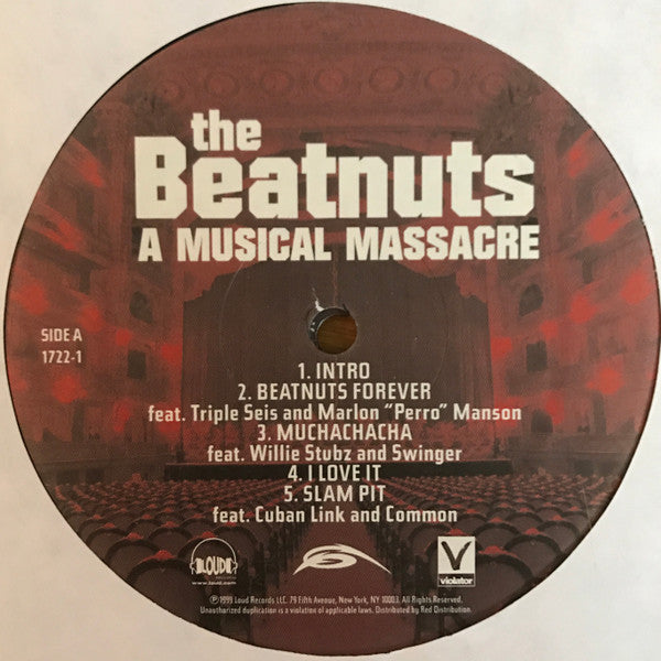 The Beatnuts : A Musical Massacre (2xLP, Album)