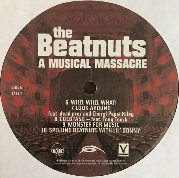 The Beatnuts : A Musical Massacre (2xLP, Album)