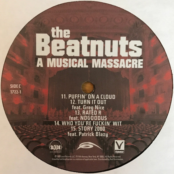 The Beatnuts : A Musical Massacre (2xLP, Album)