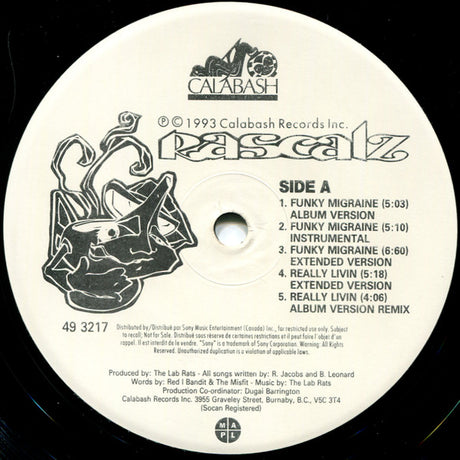 Rascalz : Funky Migraine (12")