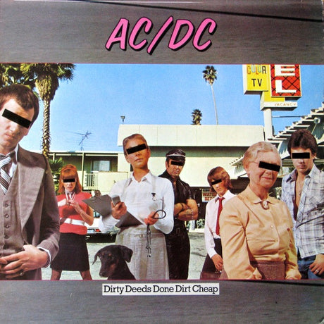 AC/DC : Dirty Deeds Done Dirt Cheap (LP, Album, RE, Imp)