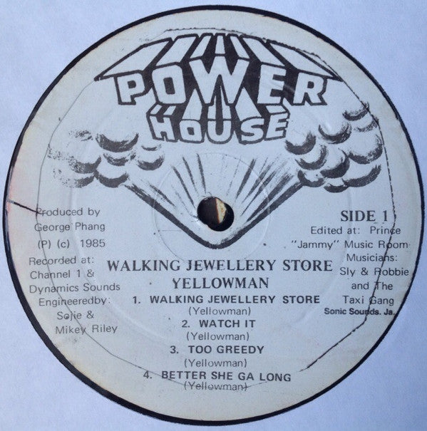 Yellowman : Walking Jewellery Store (LP, Album, RE, RP)