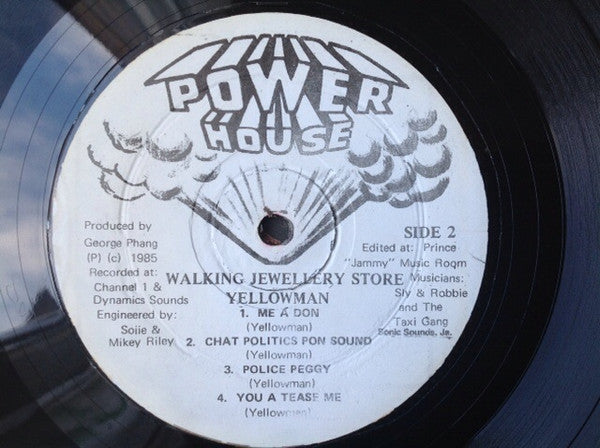 Yellowman : Walking Jewellery Store (LP, Album, RE, RP)