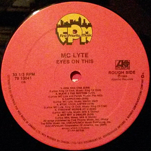 MC Lyte : Eyes On This (LP, Album)