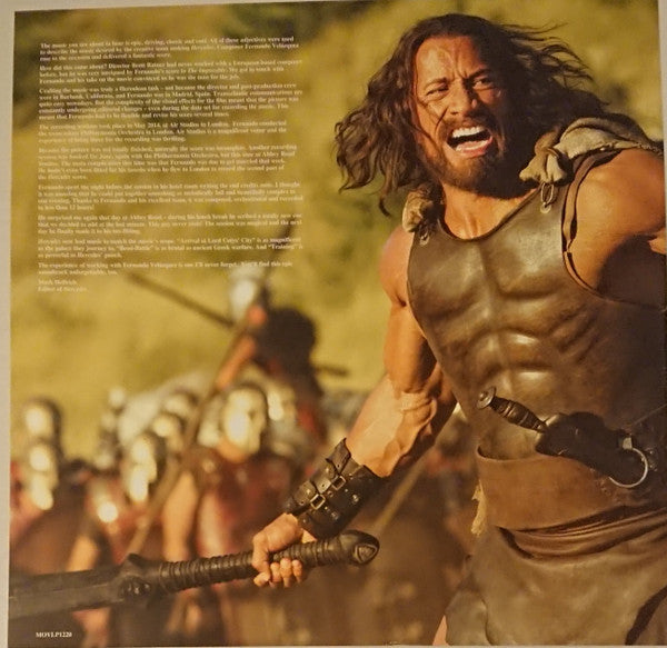 Fernando Velázquez : Hercules (Original Motion Picture Soundtrack) (2xLP, Album, Ltd, Num, 180)