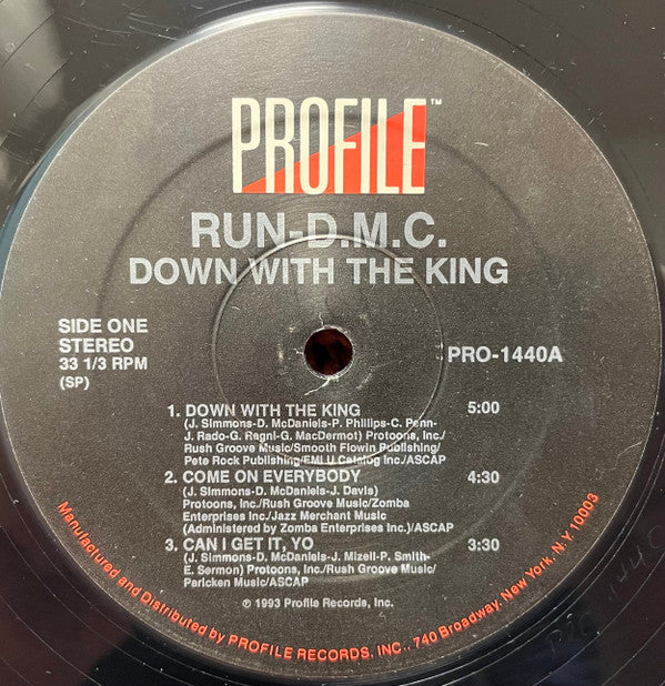 Run-DMC : Down With The King (2xLP, Album)