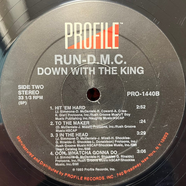 Run-DMC : Down With The King (2xLP, Album)