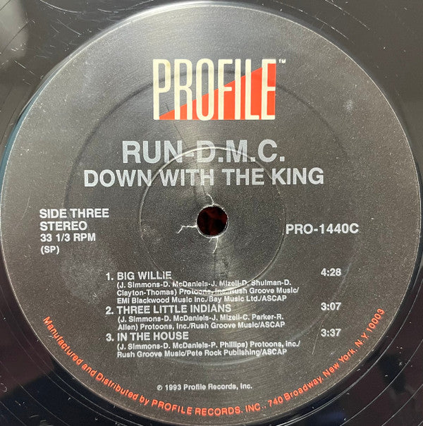 Run-DMC : Down With The King (2xLP, Album)