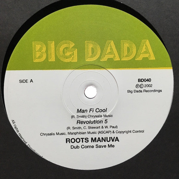 Roots Manuva : Dub Come Save Me (2x12", Album, RE, RP)