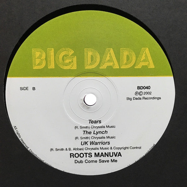 Roots Manuva : Dub Come Save Me (2x12", Album, RE, RP)