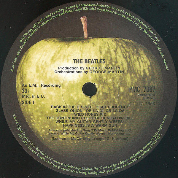 The Beatles : The Beatles (2xLP, Album, Mono, Num, RE, RM, 180)