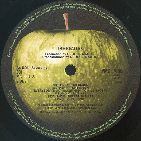 The Beatles : The Beatles (2xLP, Album, Mono, Num, RE, RM, 180)