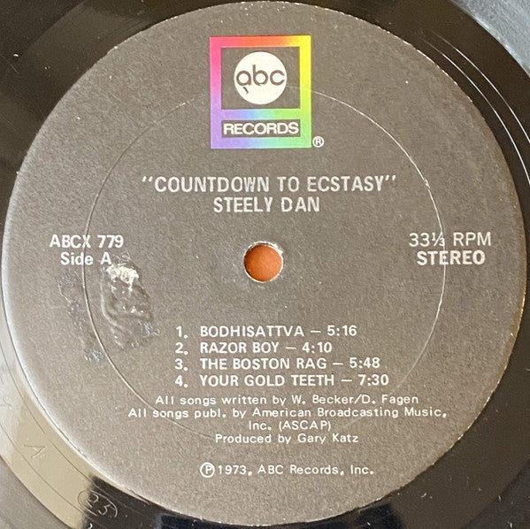 Steely Dan : Countdown To Ecstasy (LP, Album, Club)