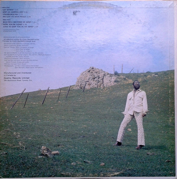 Curtis Mayfield : Roots (LP, Album)