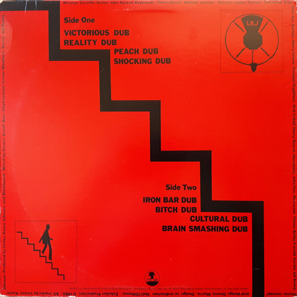 Linton Kwesi Johnson : LKJ In Dub (LP, Album, Kee)